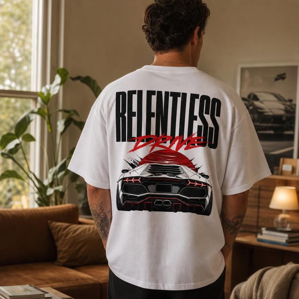 Clutcho Relentless Drive Oversized Shirt