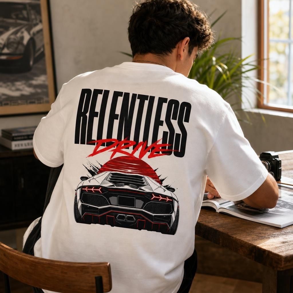 Clutcho Relentless Drive Oversized Shirt