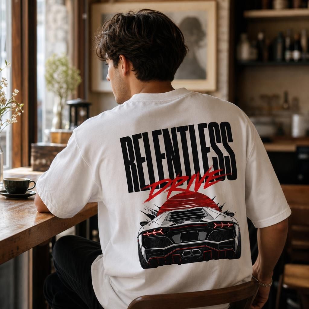 Clutcho Relentless Drive Oversized Shirt